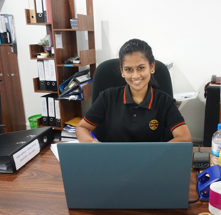 Business Development Officer Meleesha Gunasekara