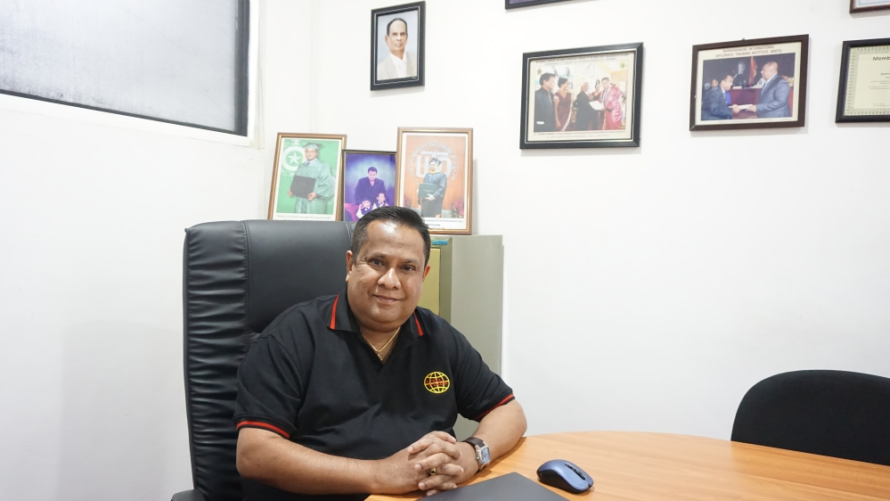 Chairman J L D Karunanayake